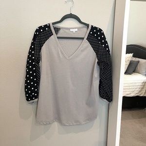Medium polka dot tshirt/Blouse